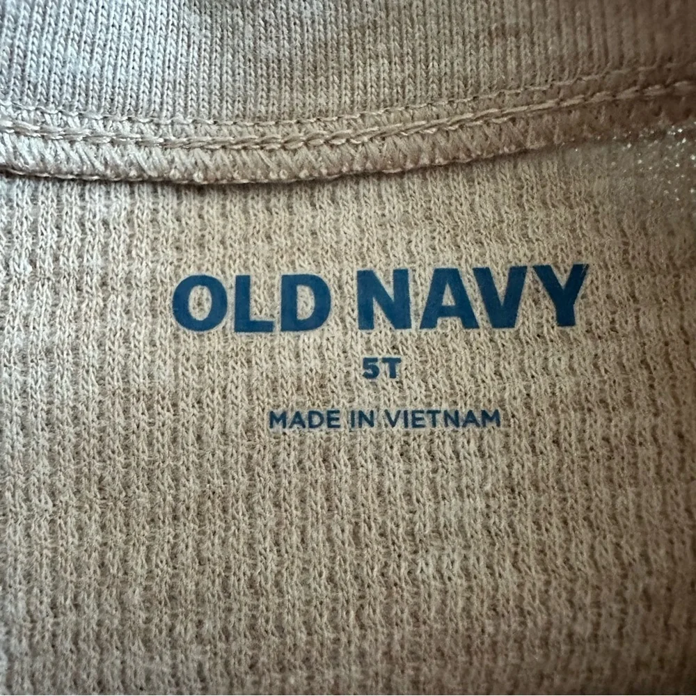 Old Navy Long Sleeve Thermal Shirts Size 5T